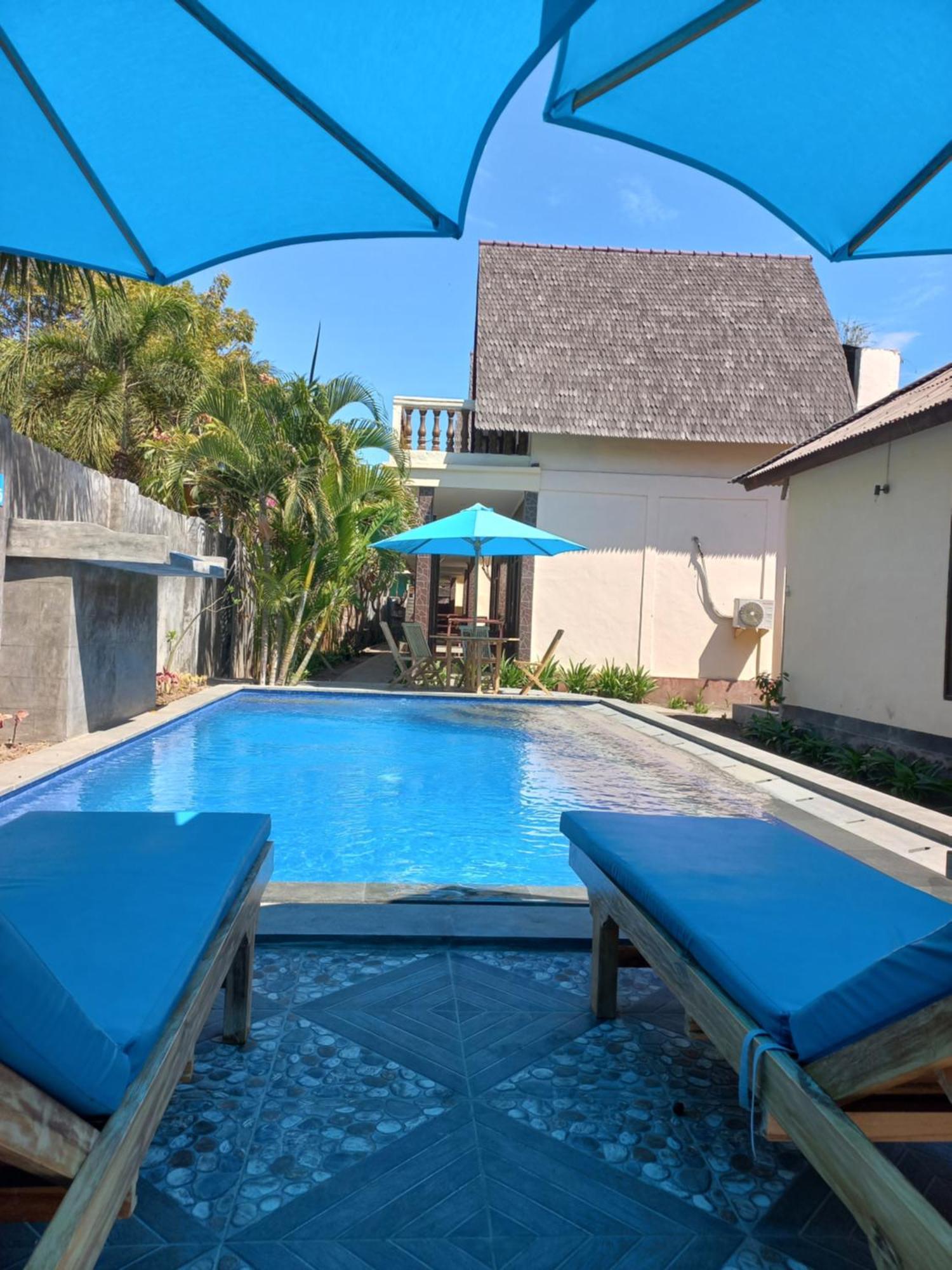 Kusuka Bungalow Gili Trawangan Dış mekan fotoğraf