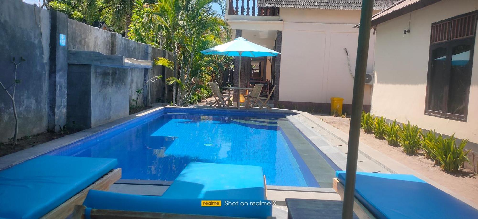 Kusuka Bungalow Gili Trawangan Dış mekan fotoğraf